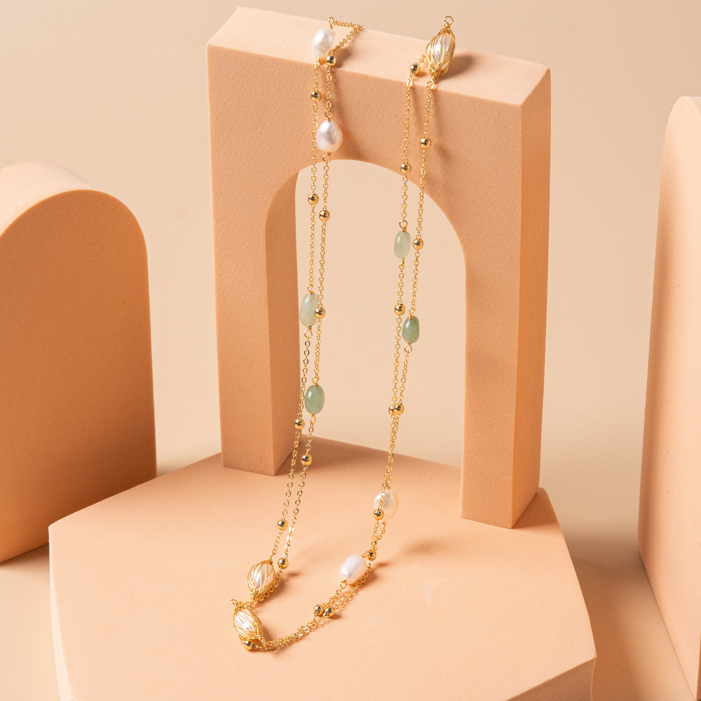 Green Agate Necklace
