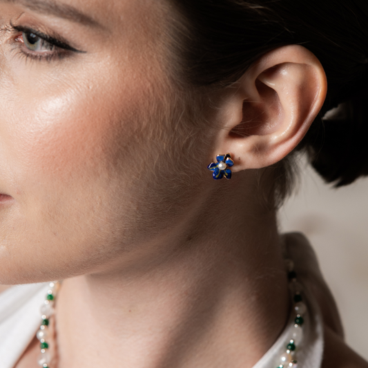 Mismatched Flower Earrings